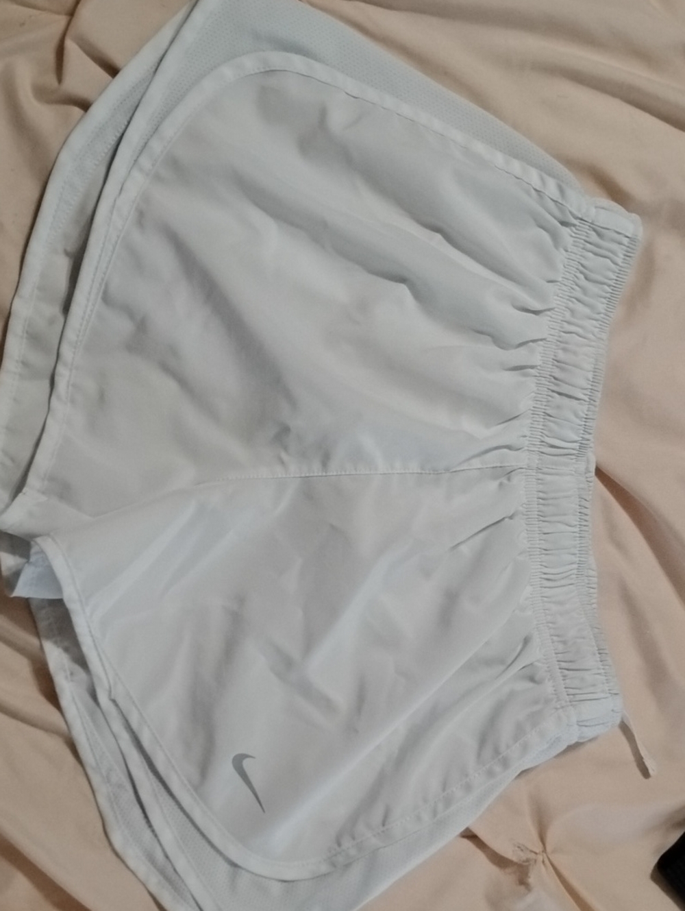 Nike White Women's Lightweight Running Shorts